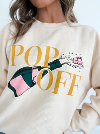 Pop Off Corded Sweatshirt