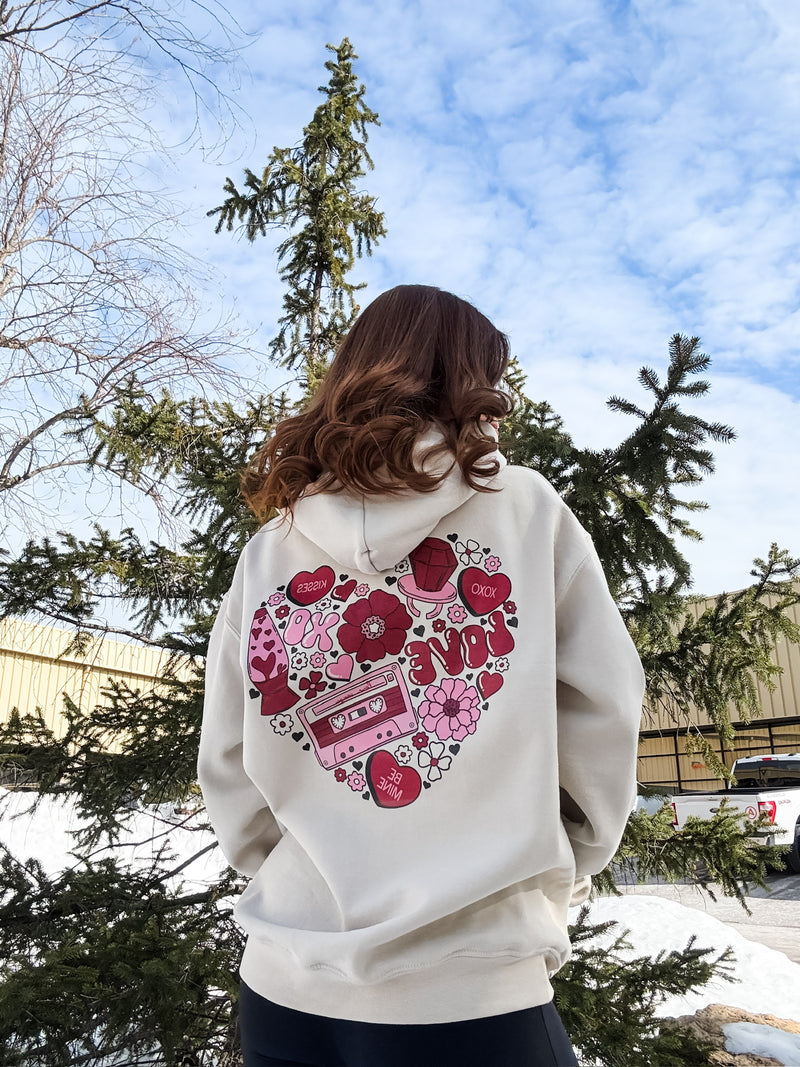 Heart Doodle Hoodie