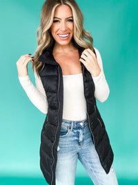 Long Story Puffer Vest