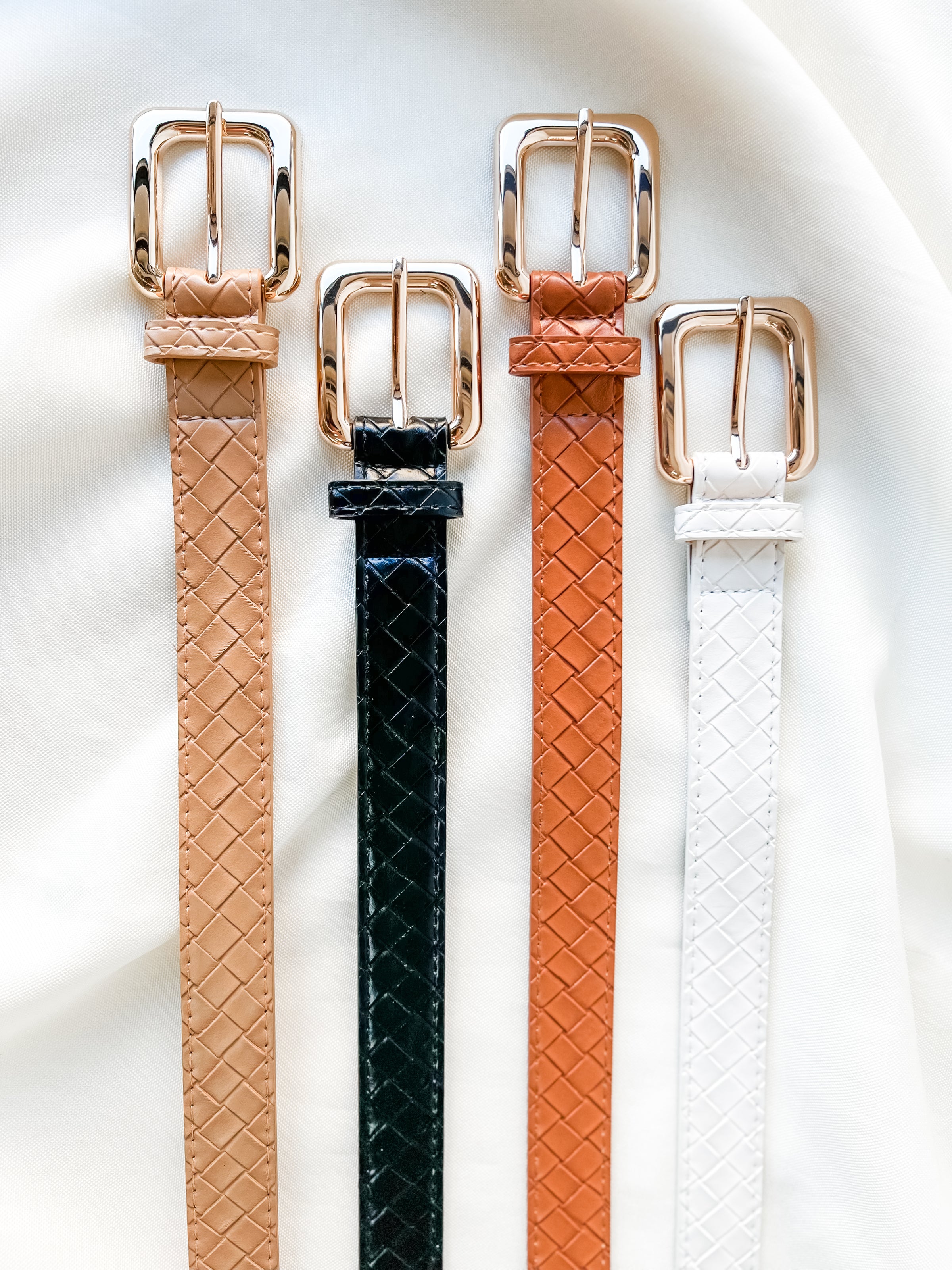 Weave Textured Belt