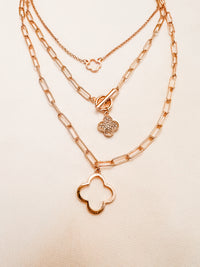 Three Times the Charm Necklace