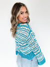 Crossing Lines Sweater