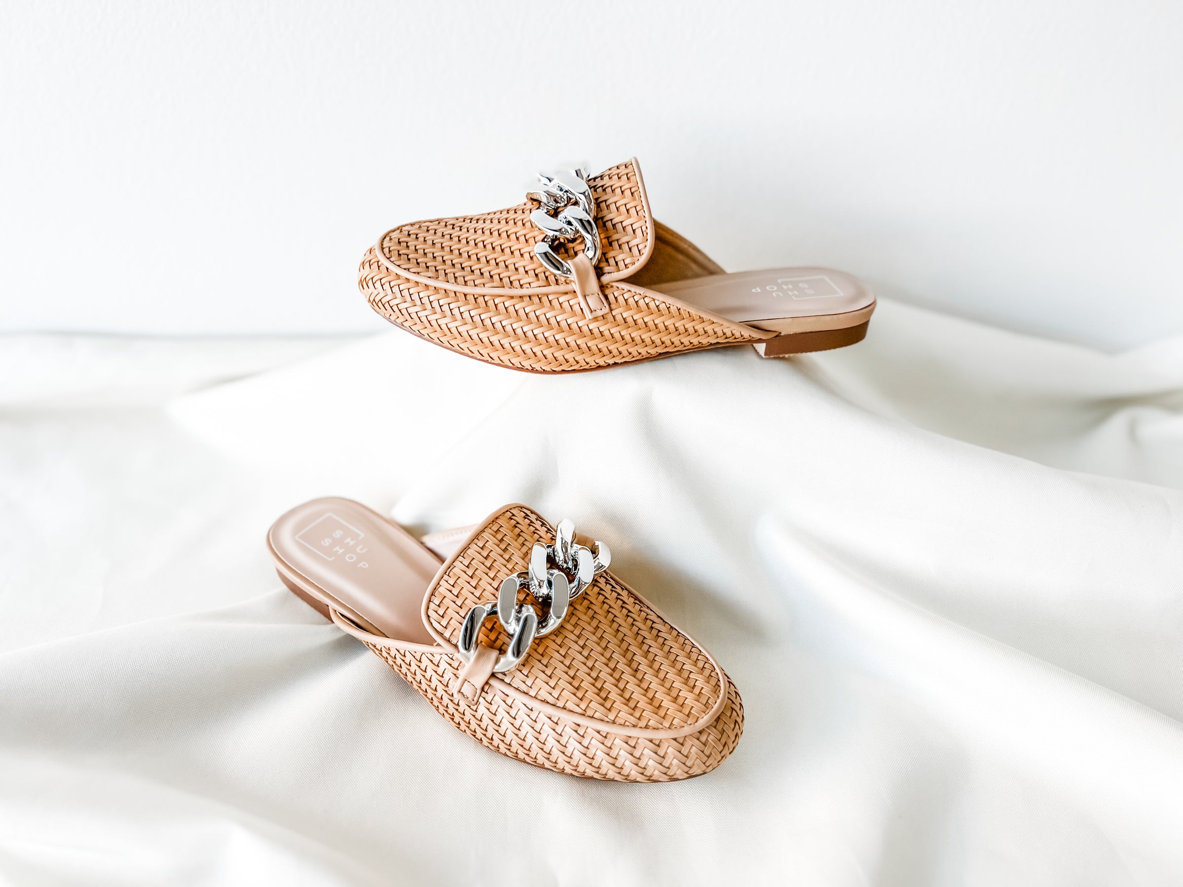 The Alexis Woven Mule