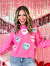 The Millie Candy Hearts Pullover