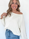 And Just Relax Pullover - Cream