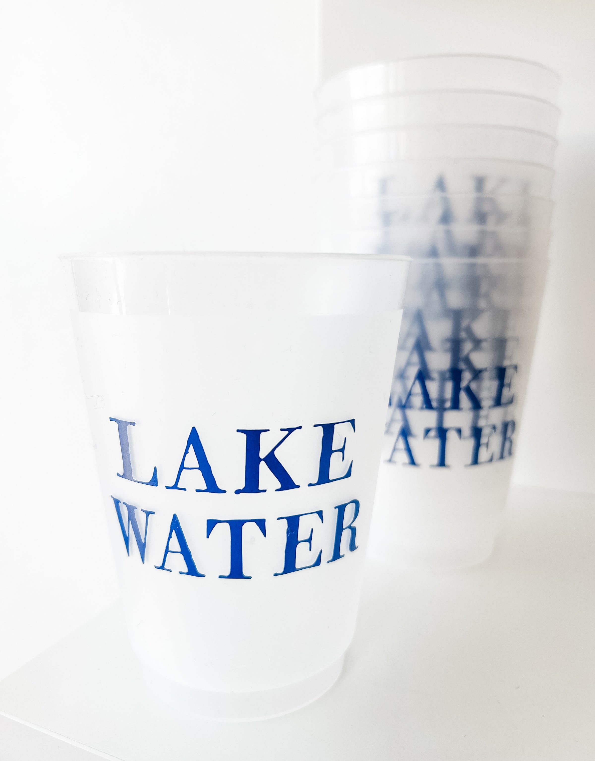 Lake Water Cup Set