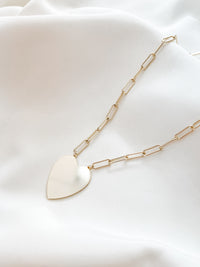 Big Heart Girl Necklace