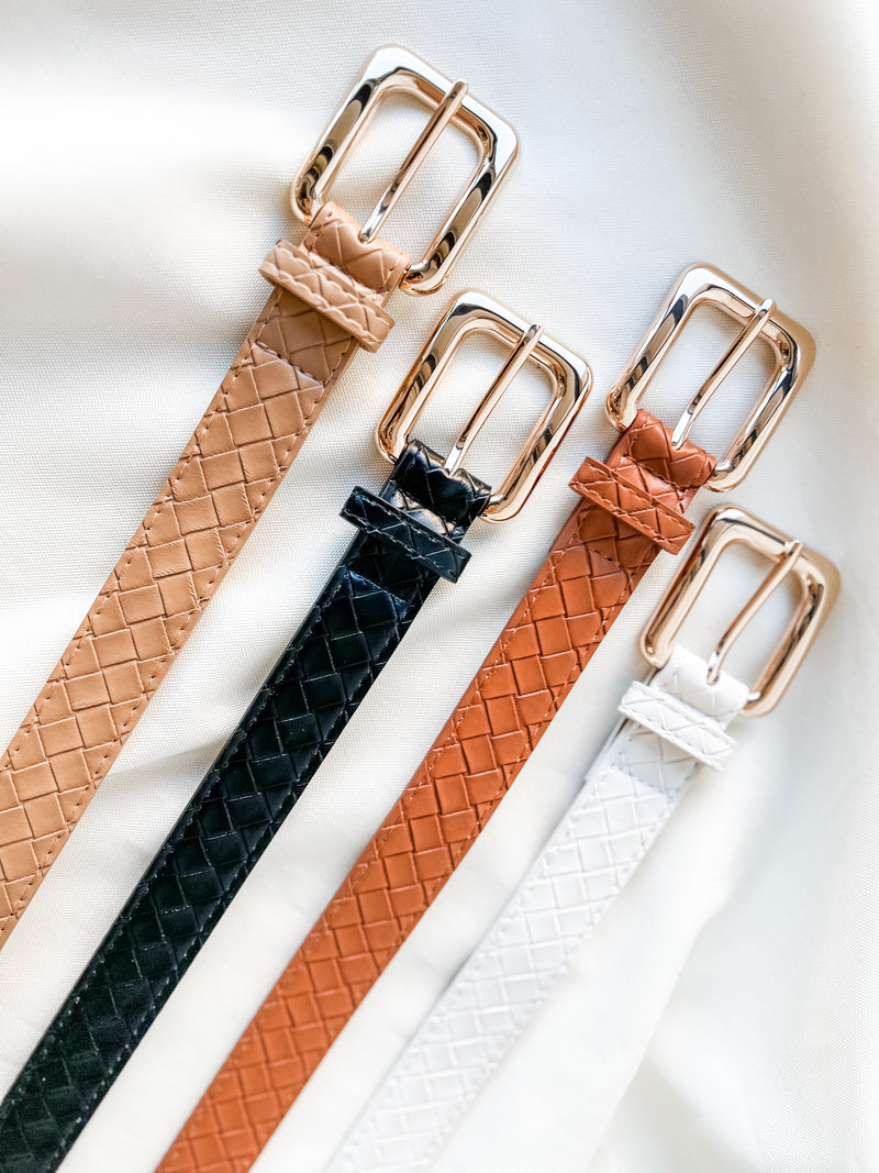 Weave Textured Belt