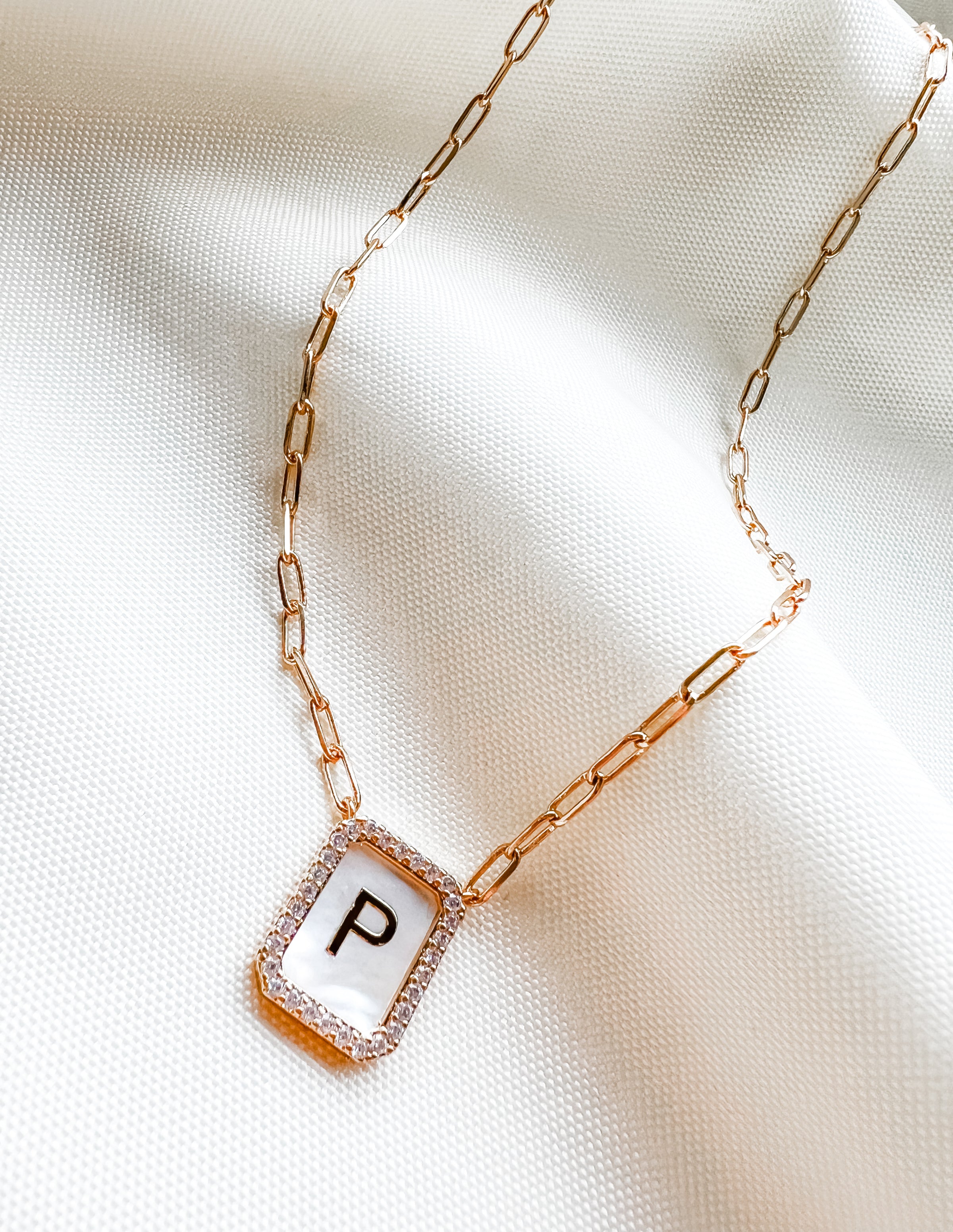 Initial Thought Necklace