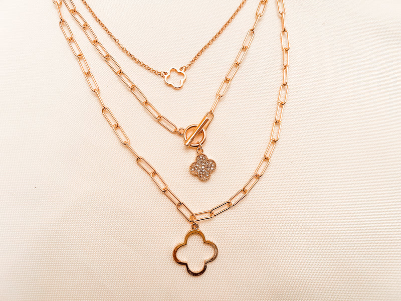 Three Times the Charm Necklace