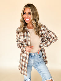 Evermore Flannel Top