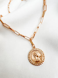 Toss of a Coin Necklace