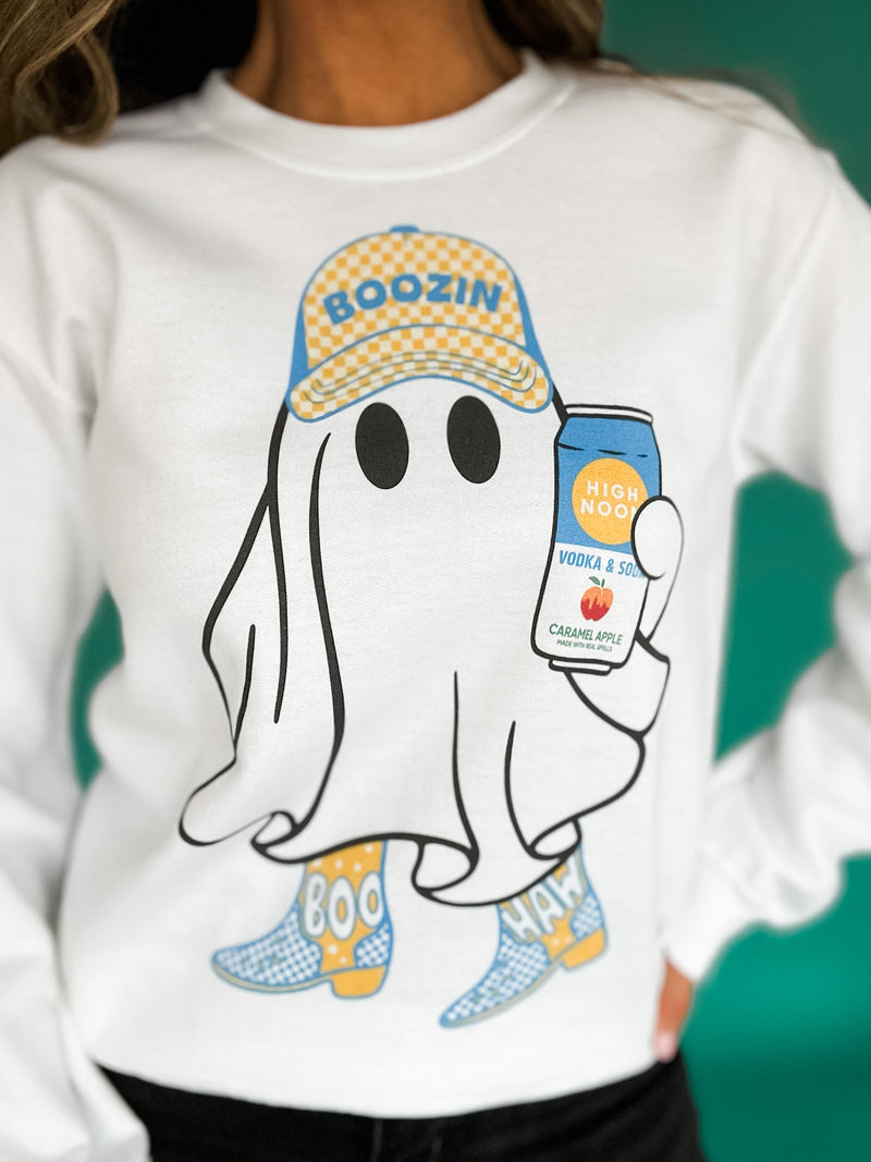 Spooky and Boozin Pullover