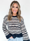Crossing Lines Sweater