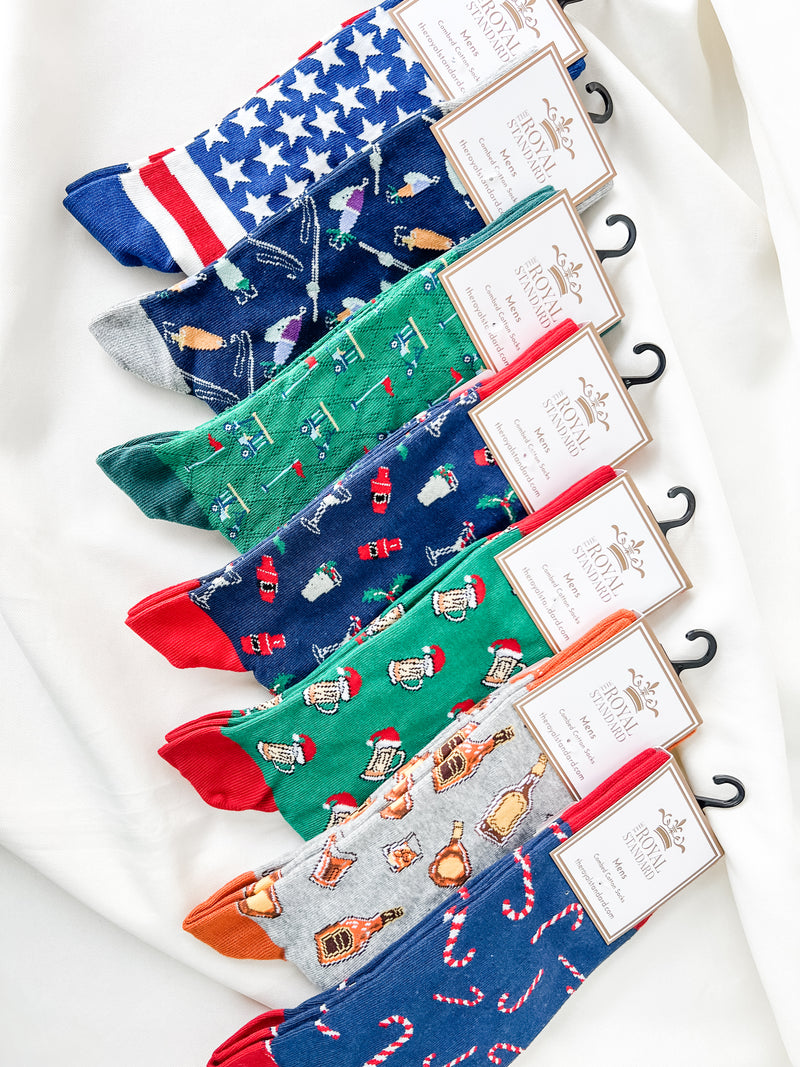 Mens Printed Socks