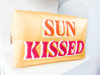 Sun Kissed Embroidered Pouch