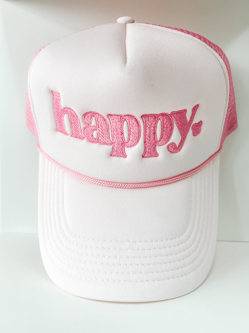 Happy Trucker Hat