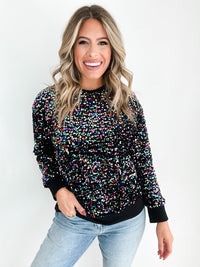 Bejeweled Babe Pullover