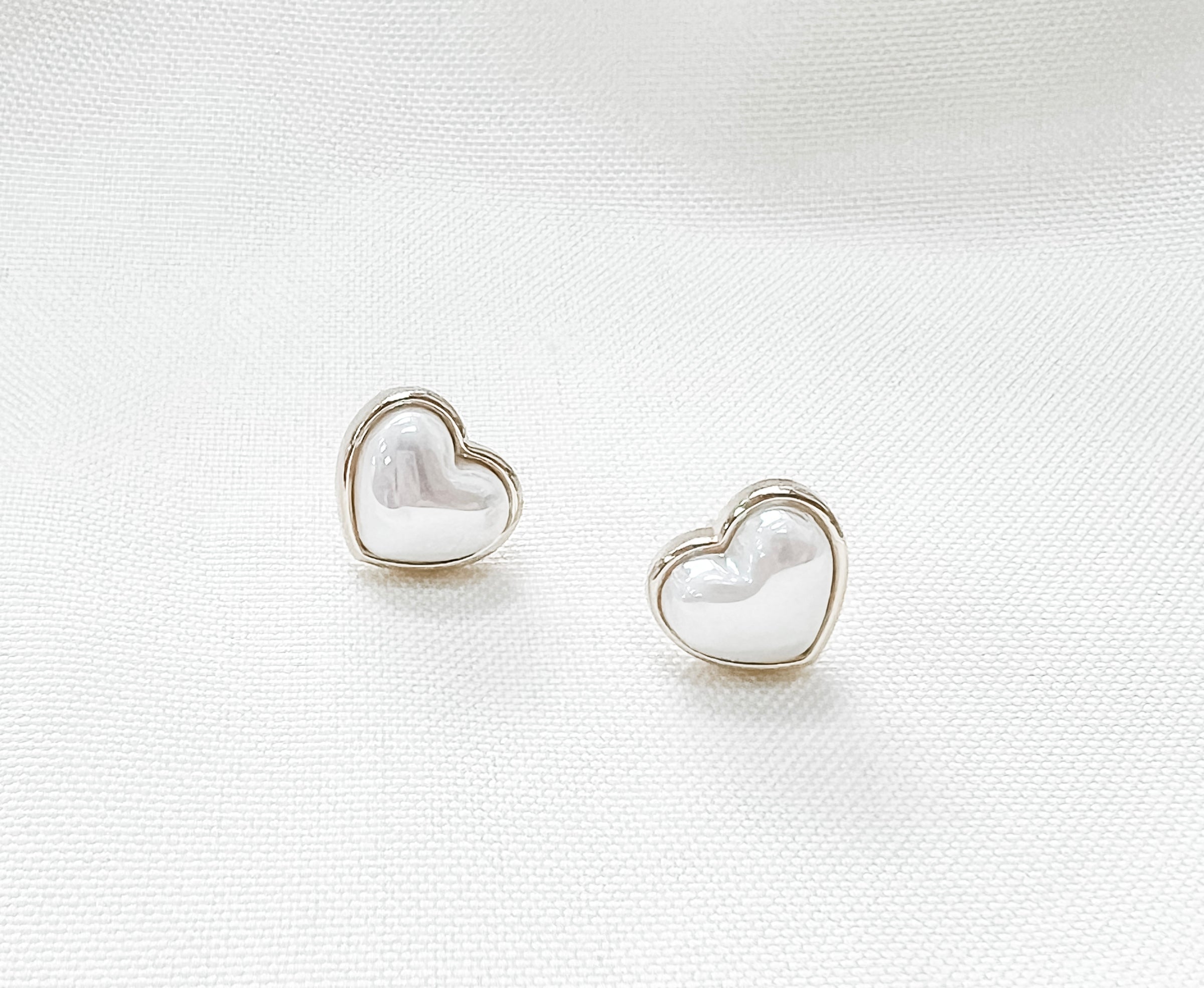 Pearl Heart Earring