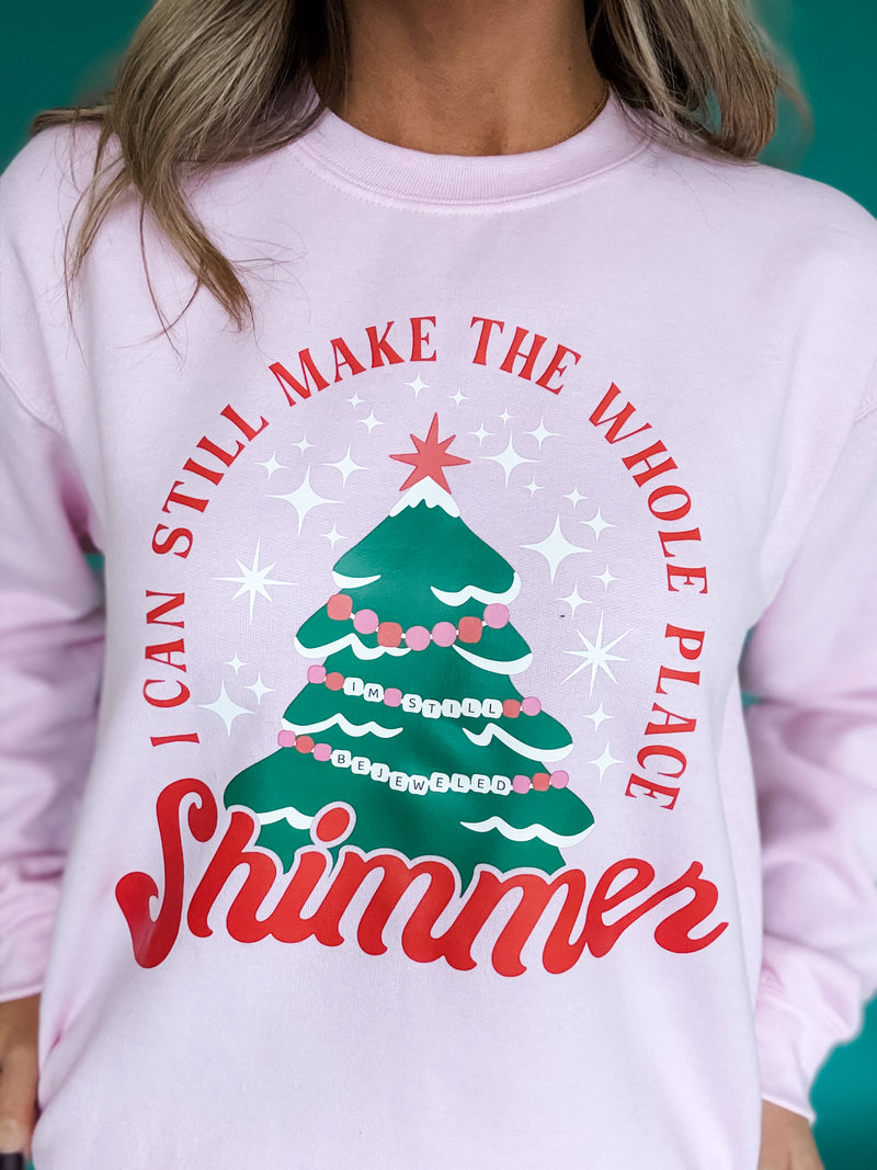 Make the Whole Place Shimmer Pullover