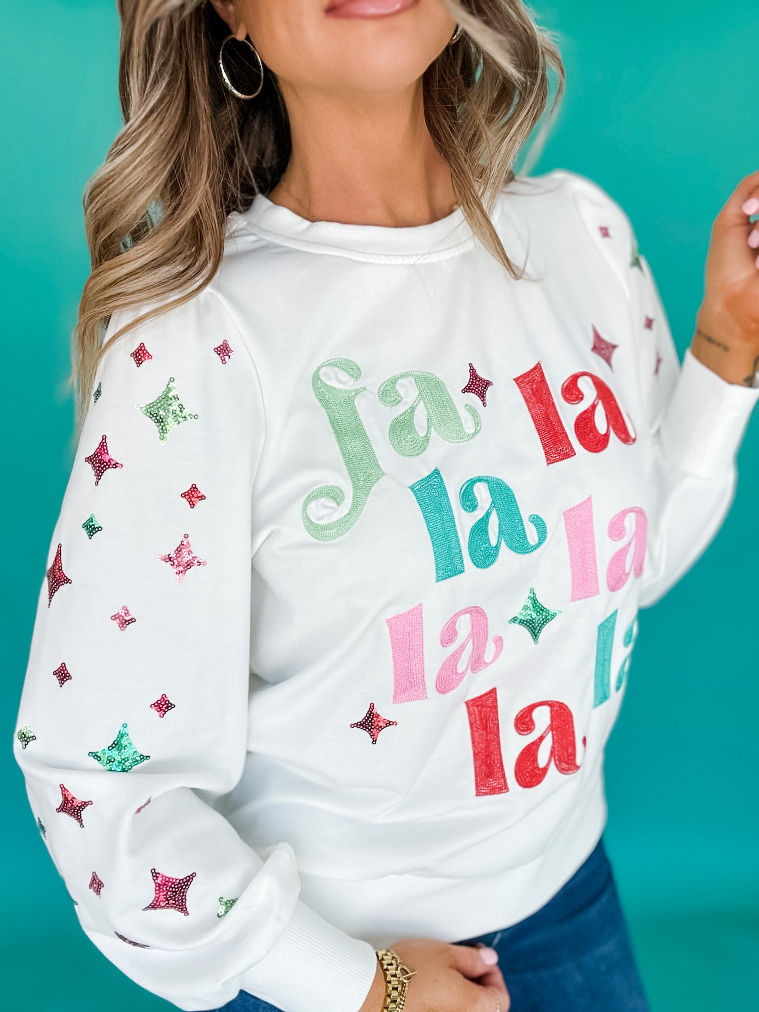 Shelby FaLaLa Sweatshirt