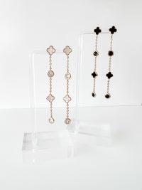 Clover Crystal Earring