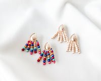 Teardrop Beaded Earring