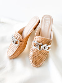 The Alexis Woven Mule