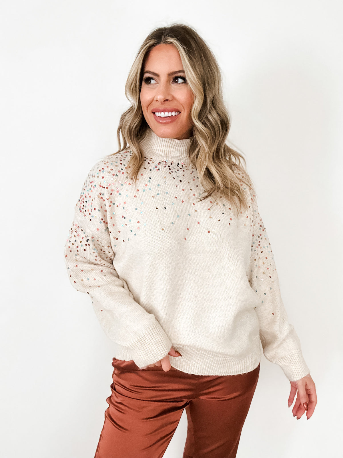 Sprinkle on the Charm Sweater