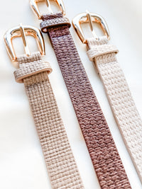 Neutral Trio Belt Set