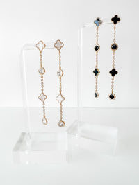 Clover Crystal Earring