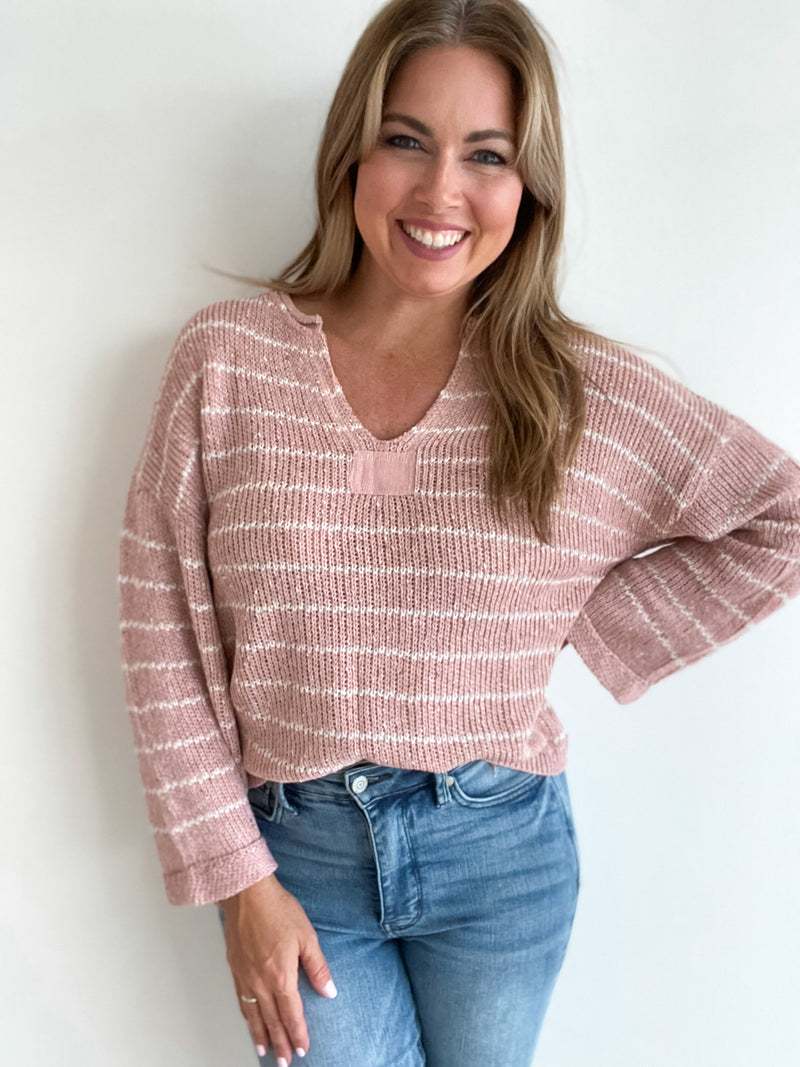 Ideal Day Sweater - Mauve