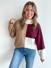 All the Time Sweater - Burgundy