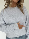 Count on Cozy Pullover - Heather Grey