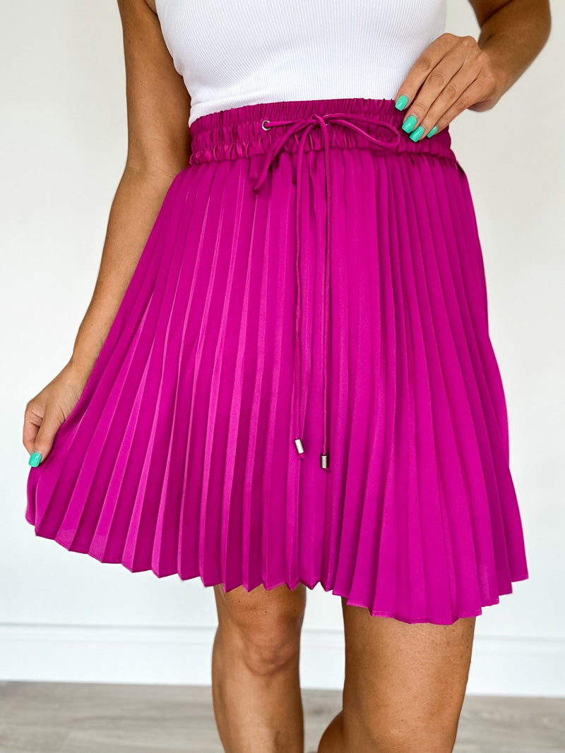 Say Pleats Skirt