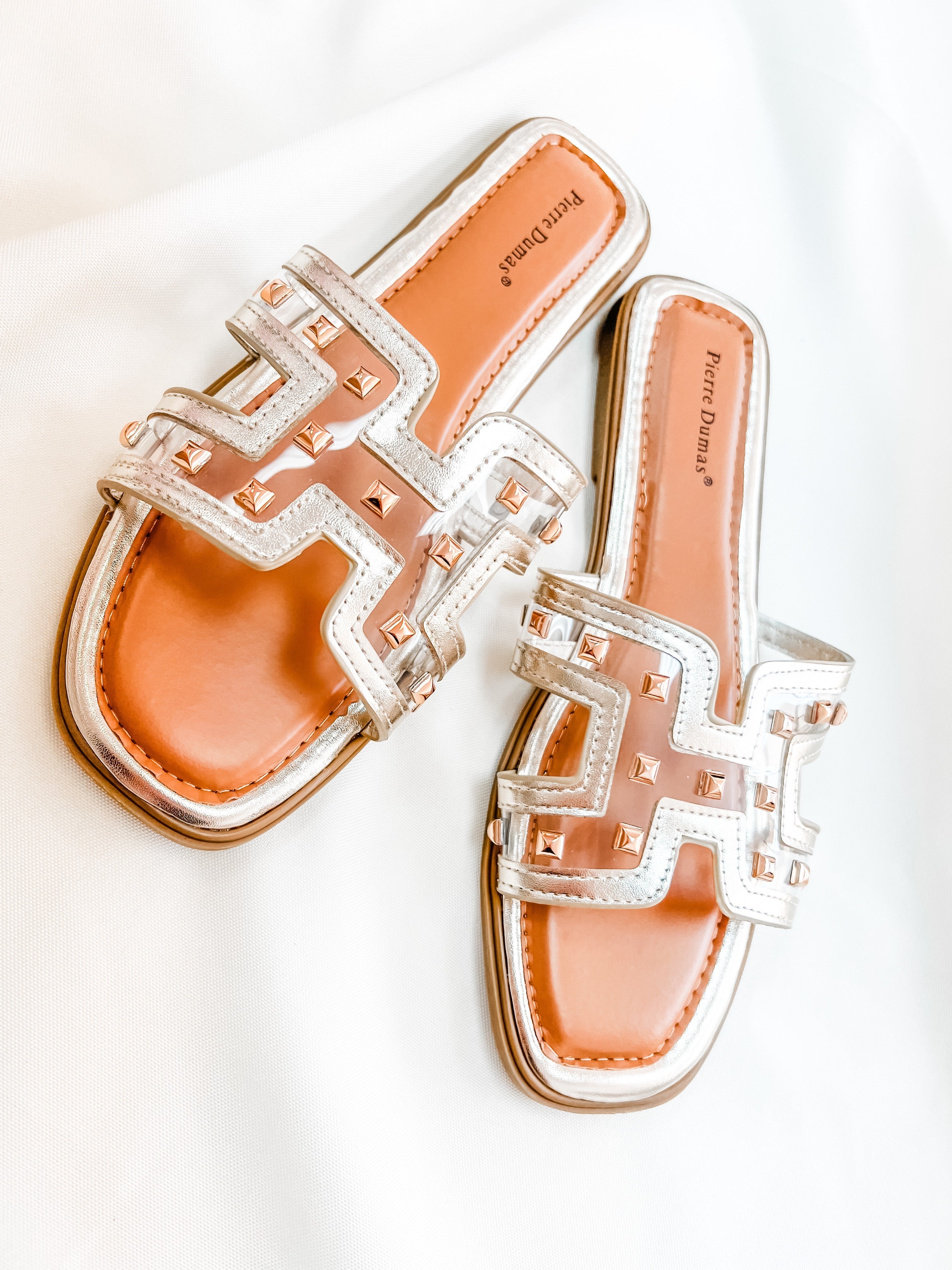 See Into the Future Sandal – Pleated Boutique